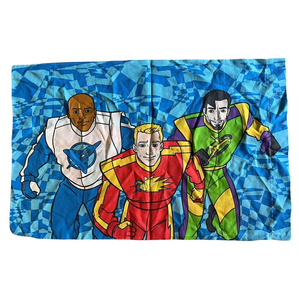 VTG 2000 Nascar Racers x Dan River Standard‎ Pillowcase Charger Car Poly Blend